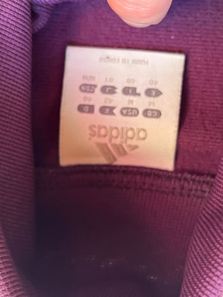 Adidas purple zip-up jacket 3