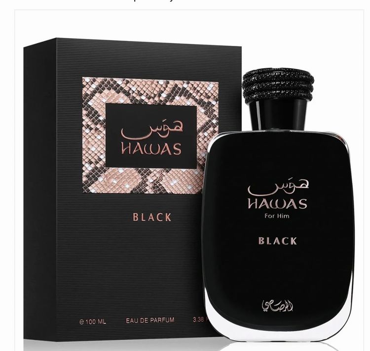 Hawas Black Eau De Parfum For Him imagen 1