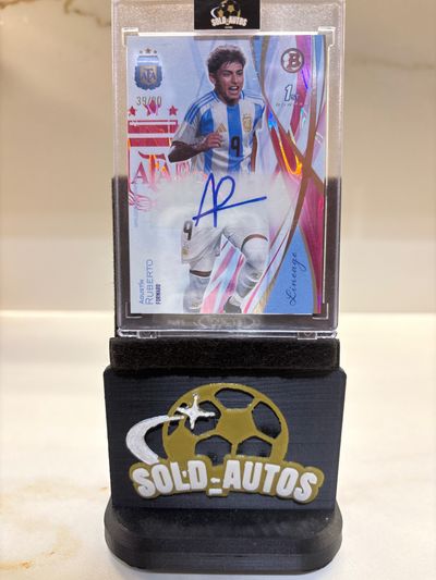 Topps ruberto Autographed Sports Trading Card