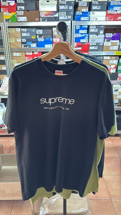 Supreme Shop Tee Black - SS20