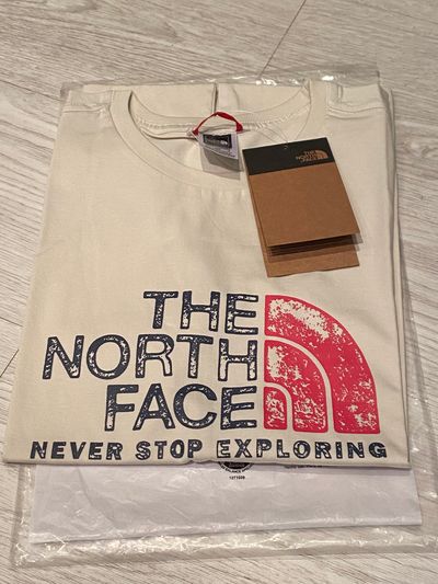 North Face T-shirt Cream