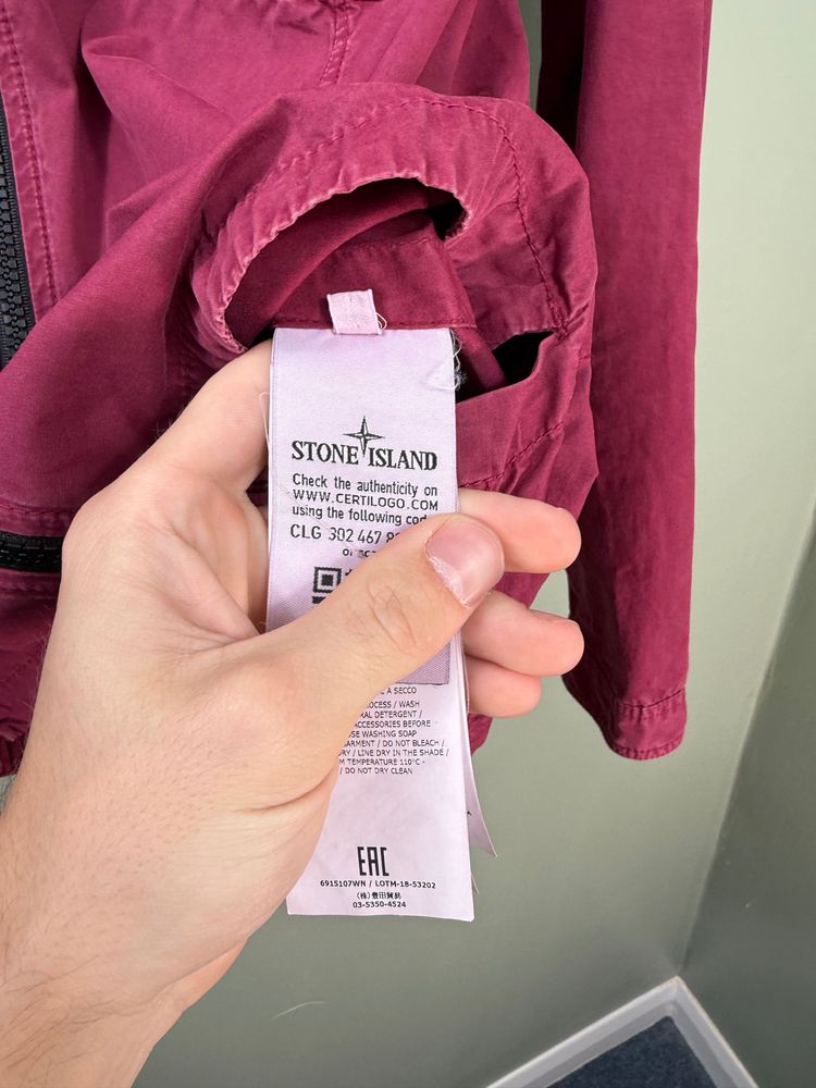 Stone Island Cherry Overshirt image 2