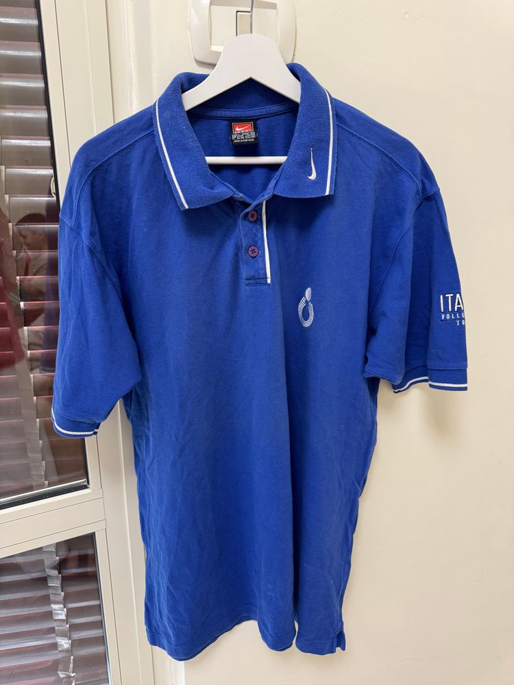 Nike Nike Blue Polo Shirt Italia Volleyball Team product image