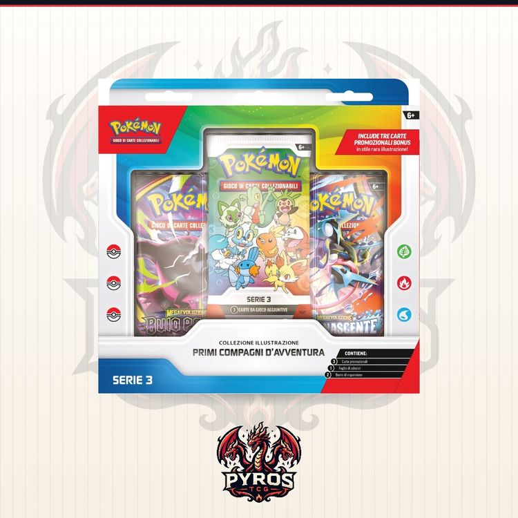 Pokémon Primi Compagni Serie 3 ITA