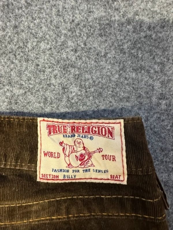 True Religion Brown Corduroy Jeans 4