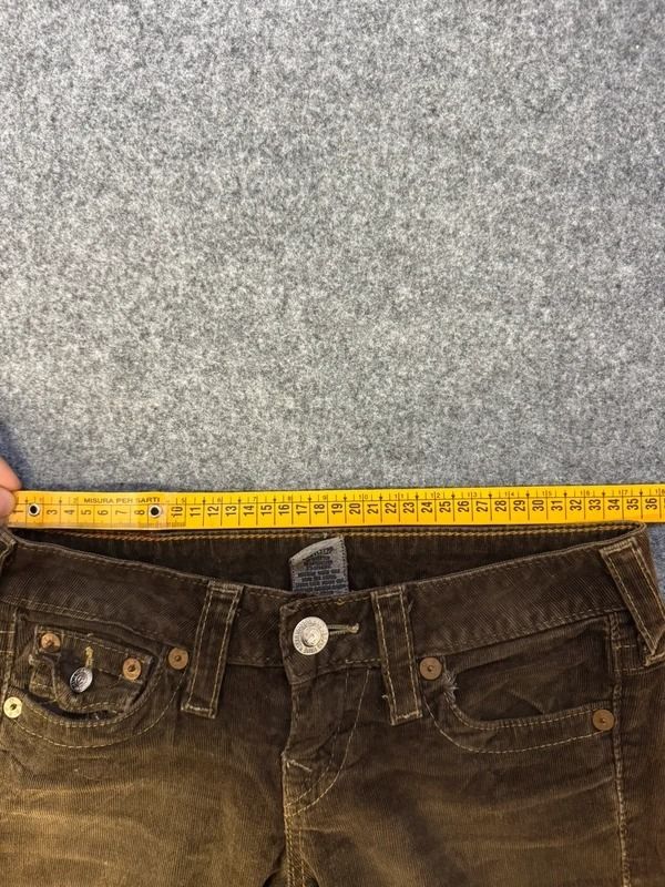 True Religion Brown Corduroy Jeans 8