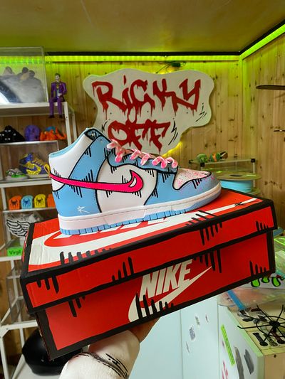 Nike Dunk High Custom