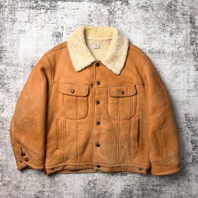Vintage CP Company Shearling Jacket (L)