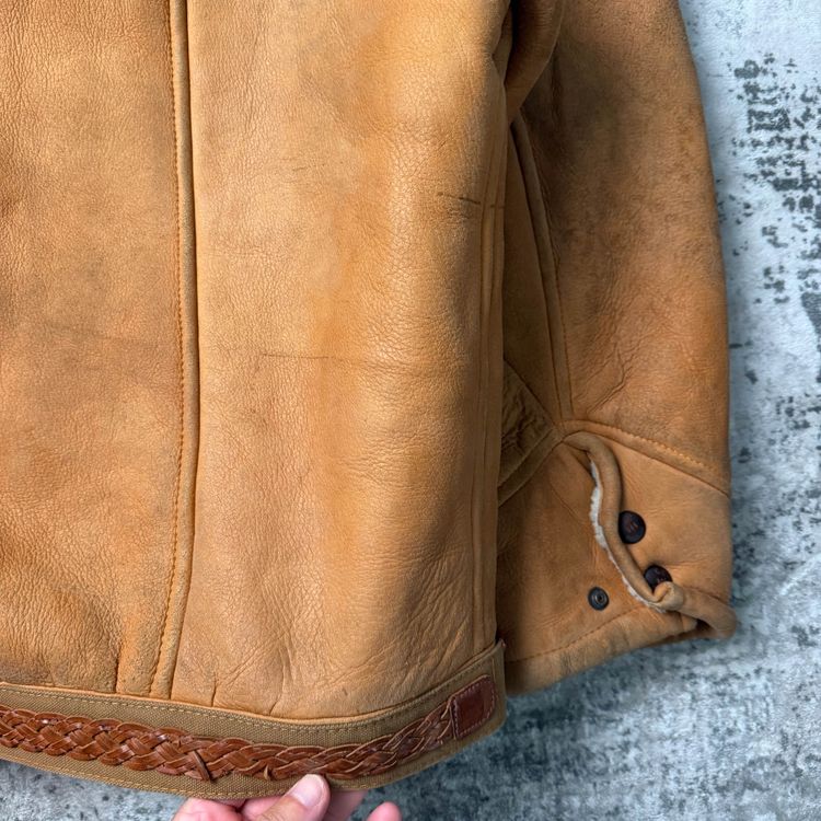 Vintage CP Company Shearling Jacket (L) imagen 7