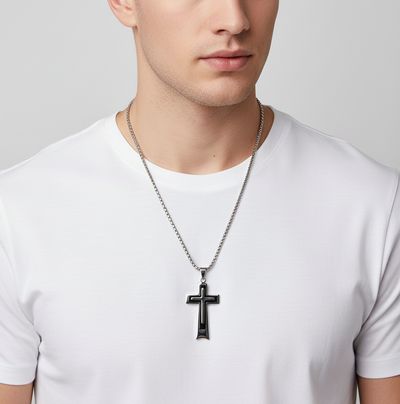 Collana CROSS LAYER | Eldra Milano 5