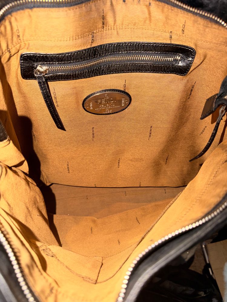 Fendi Leather Tote Bag image 2