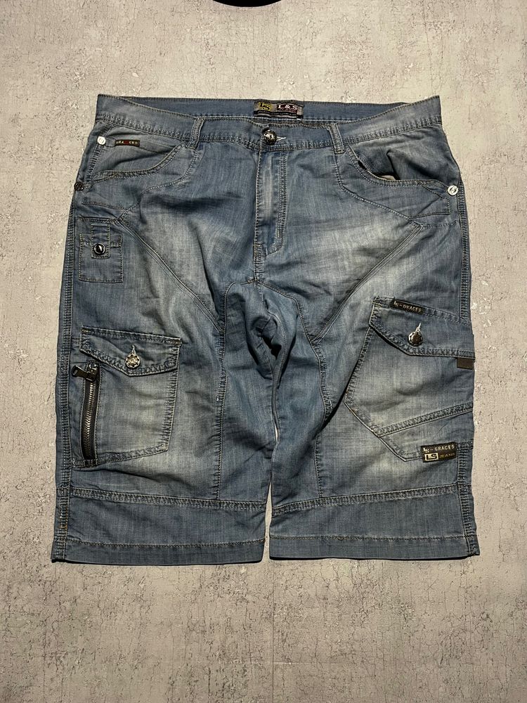 Vintage Supply Niebieskie jortsy XL product image