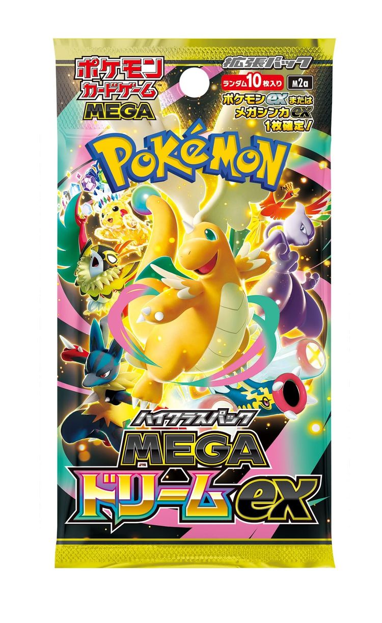 Japanese Pokémon Mega Dream Ex Card Pack