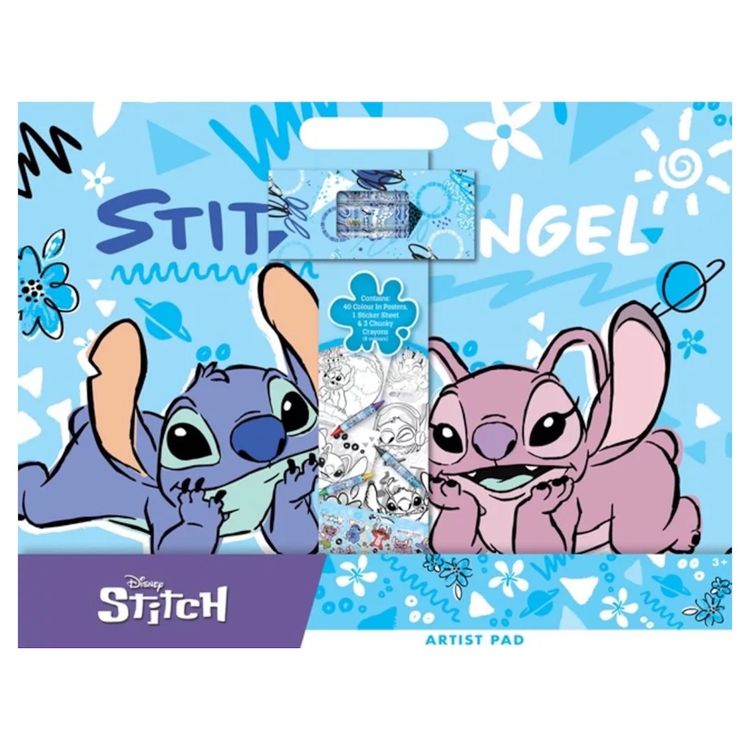Disney Stitch Artist Pad Set