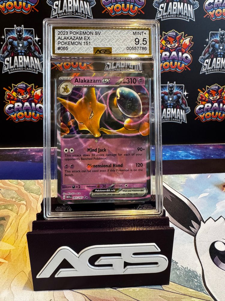 Pokemon LIVE IN BAGS 2023 Pokemon Sv Alakazam Ex Graded Card product image