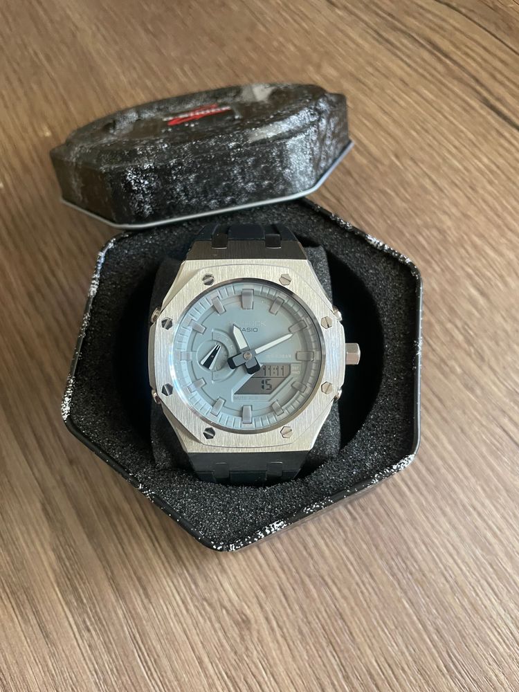 Casio Reloj Casio oak mod Steel grey black  product image