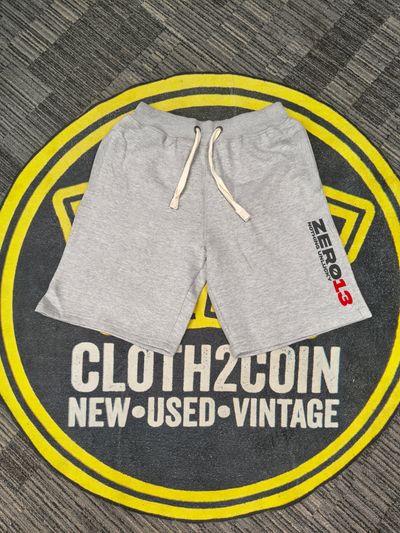Zero13 Big Print, Grey Short, Brand new