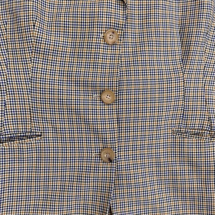 Aquascutum check blazer 6