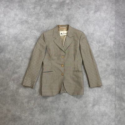 Aquascutum check blazer 1