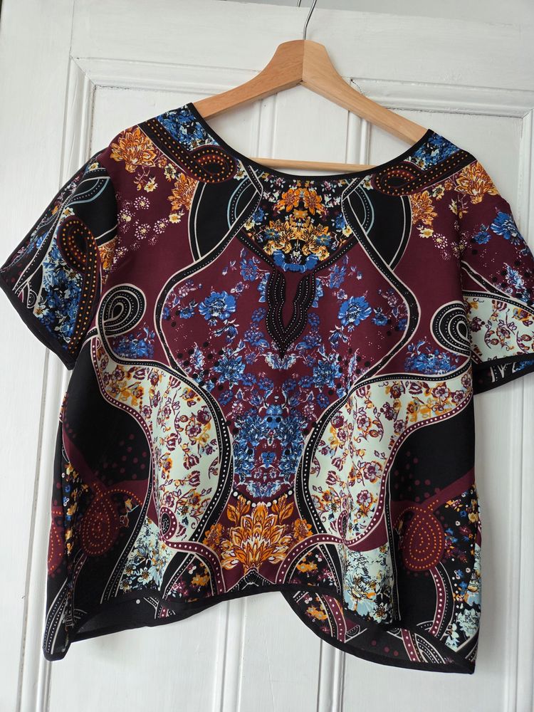 River Island River Island Patterned Short Sleeve Top product image