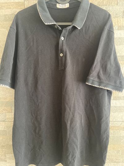 Valentino Black Polo Shirt