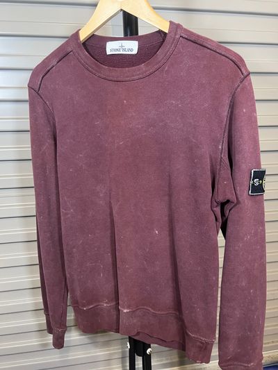 Stone Island Frost Burgundy Jumper