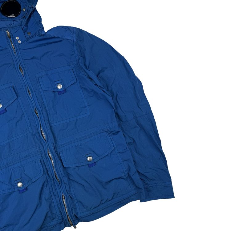 CP Company Blue Nylon Multipocket Goggle Jacket - XL (52) image 8