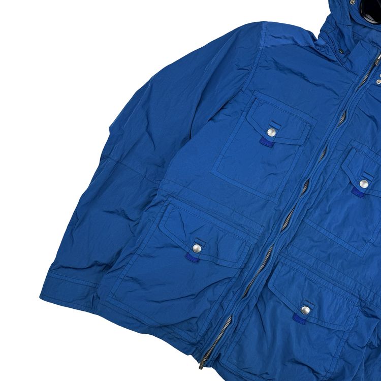 CP Company Blue Nylon Multipocket Goggle Jacket - XL (52) image 2