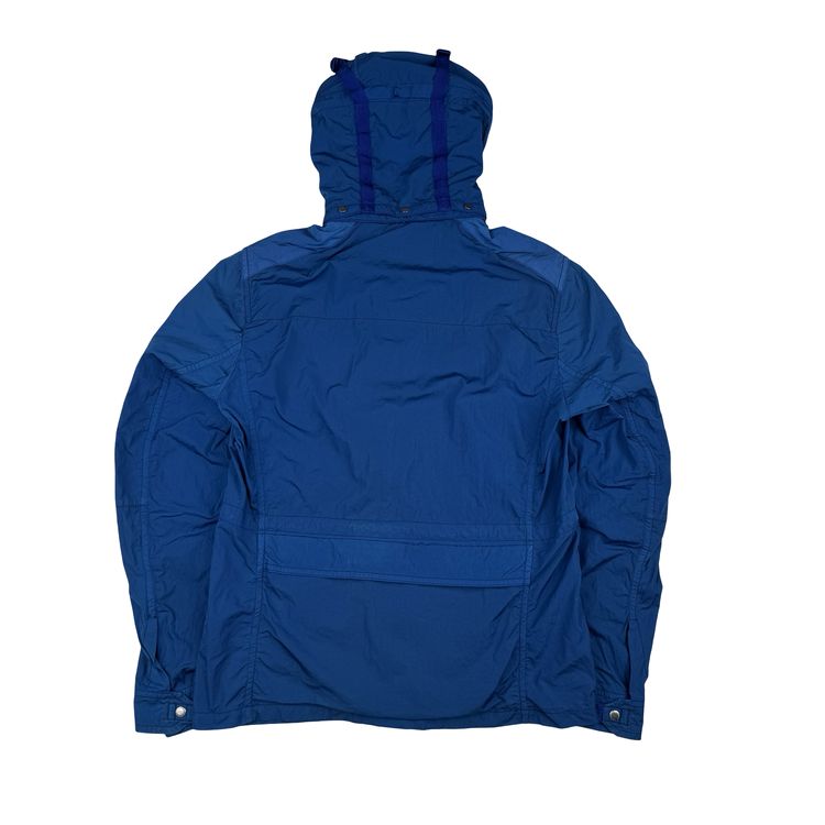 CP Company Blue Nylon Multipocket Goggle Jacket - XL (52) image 11