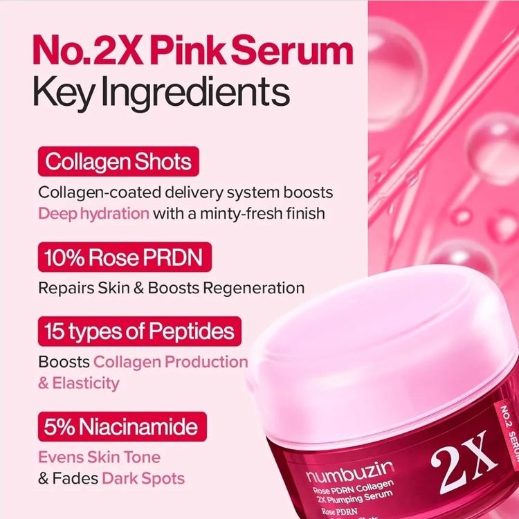 Immagine di Numbuzin No.2X Collagen Plumping Serum 30ml 1