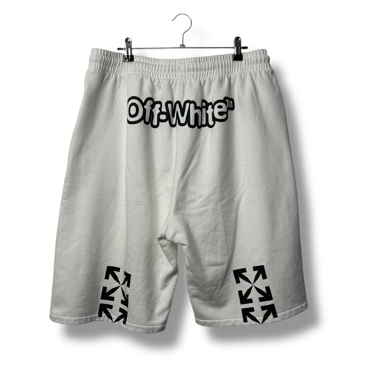 Off-white Shorts, large, white
