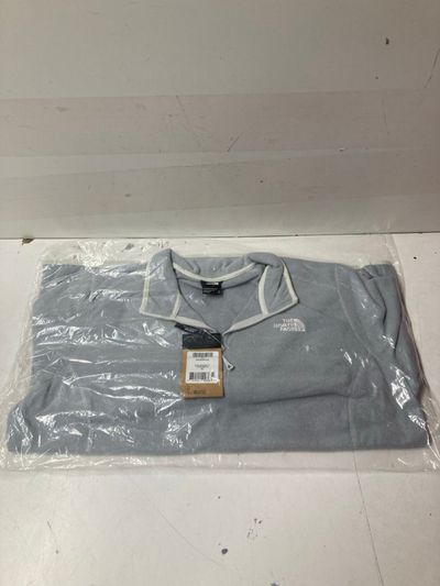 SW158 - Size: XXL - The North Face Light Grey Women's Fleece 1/4 Zip