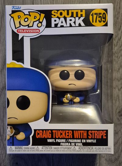 Funko Pop! South Park Craig Tucker With Stripe Vinyl Figure