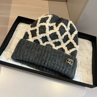 Chanel Knit Beanie Hat