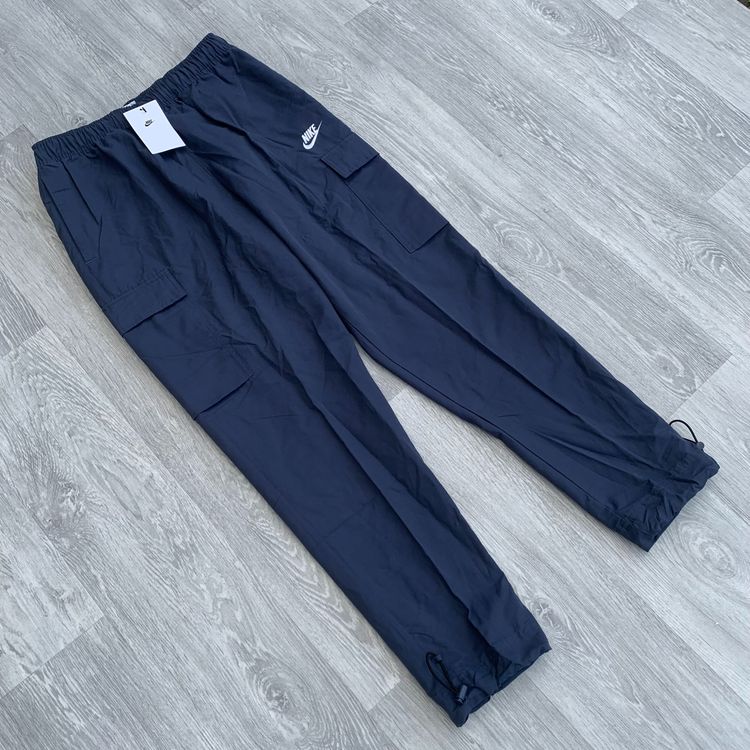 Nike Utility Woven Cargo Players Track Pants Bottoms - Thunder Blue [DX2033-437]