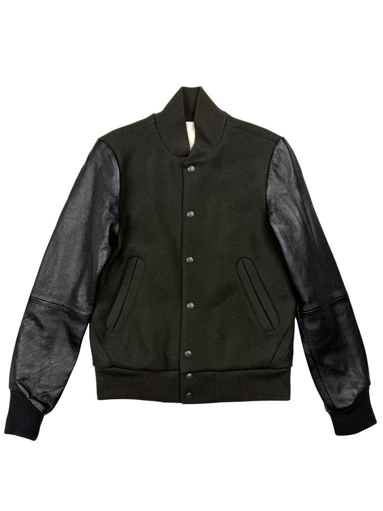 G-Star Raw Leather Varsity Jacket