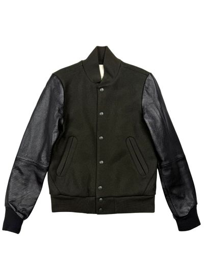 G-Star Raw Leather Varsity Jacket 1