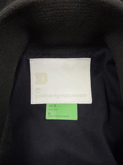 G-Star Raw Leather Varsity Jacket 7