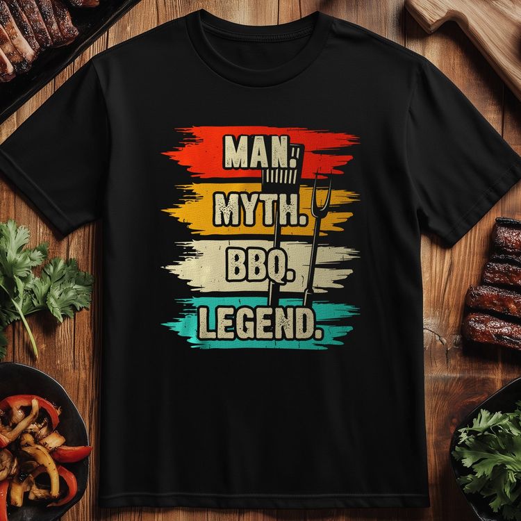 Man-Myth-BBQ-Lege T-Shirt 1
