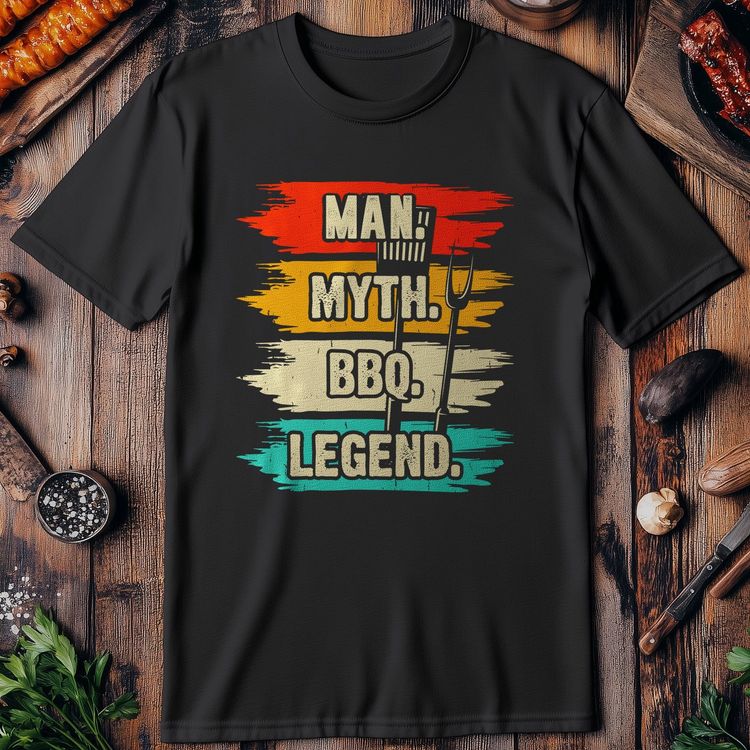 Man-Myth-BBQ-Lege T-Shirt 4