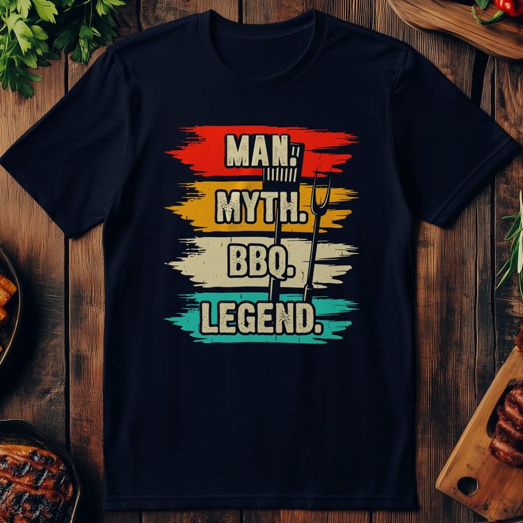 Man-Myth-BBQ-Lege T-Shirt 2
