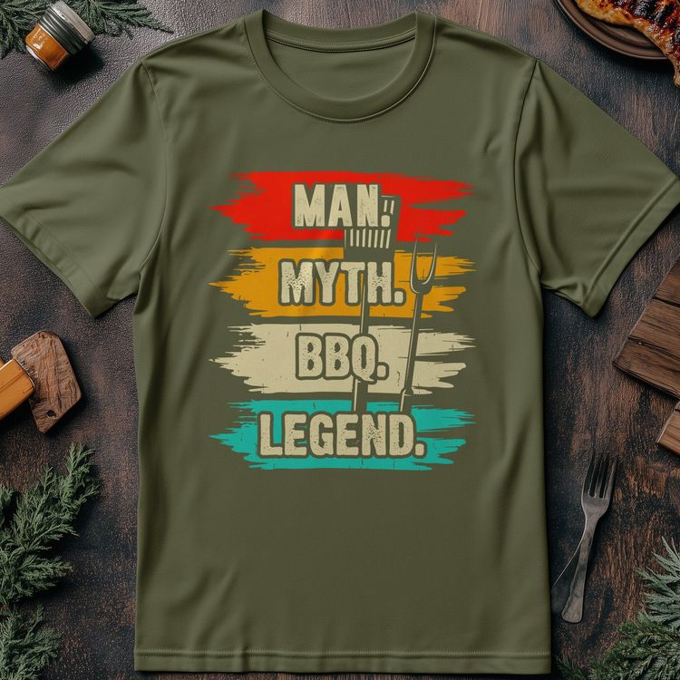 Man-Myth-BBQ-Lege T-Shirt 5