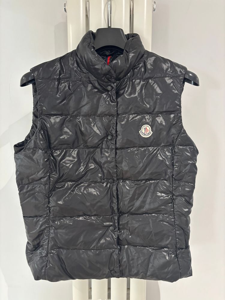 Moncler Women’s Ghana Black Puffer Vest