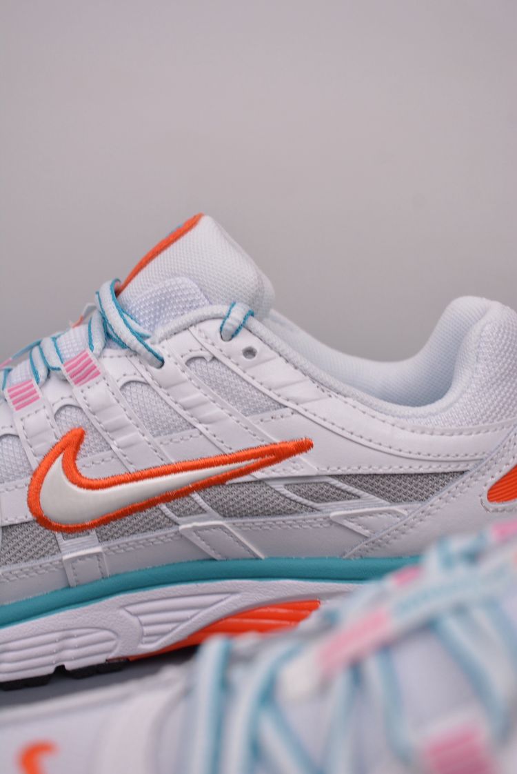 Nike White And Orange Sneakers 2