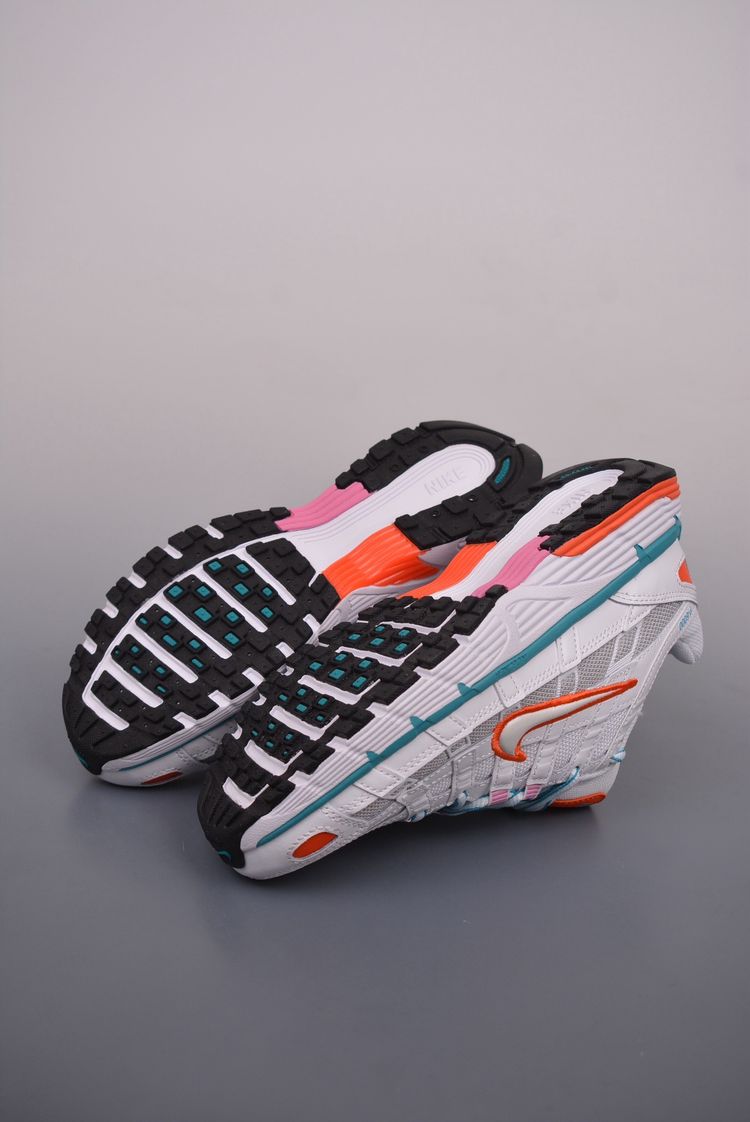 Nike White And Orange Sneakers 6