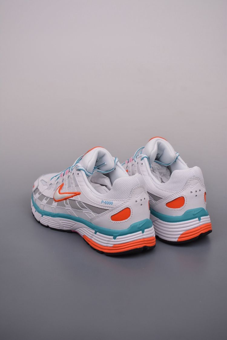 Nike White And Orange Sneakers 5