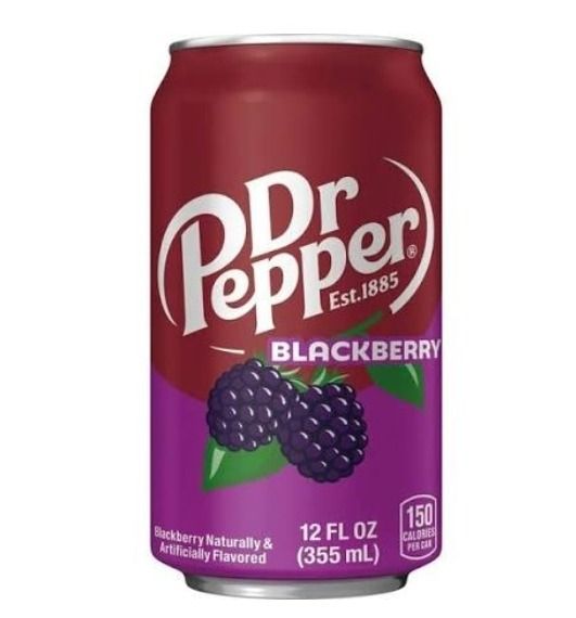 Dr Pepper Blackberry 12 Fl Oz Can 2