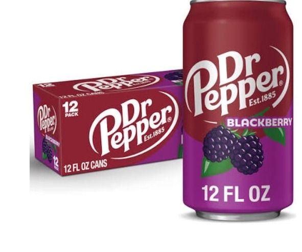 Junk Food Dr Pepper Blackberry 12 Fl Oz Can product image