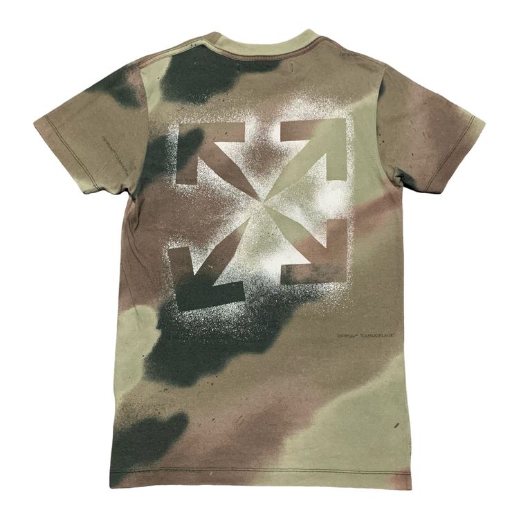 Off White XXS Stencil Arrows Camo Tee Virgil Abloh image 1