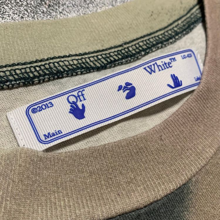 Off White XXS Stencil Arrows Camo Tee Virgil Abloh image 11